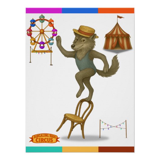 Rolf wolf balancing act ポスター (正面)