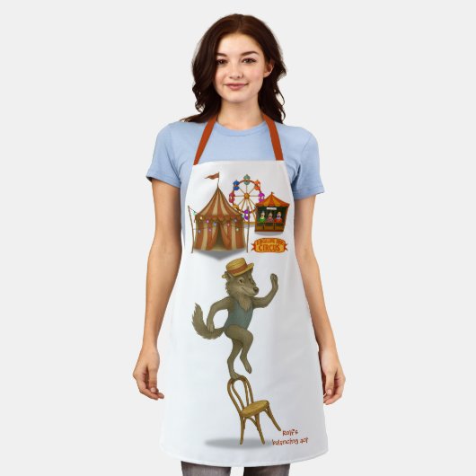 Rolf's balancing act エプロン (着用した状態)