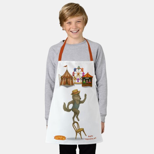 Rolf's balancing act エプロン (着用した状態)