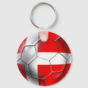Roligansのデンマークのバイキングのデンマークのサッカーのギフト キーホルダー
