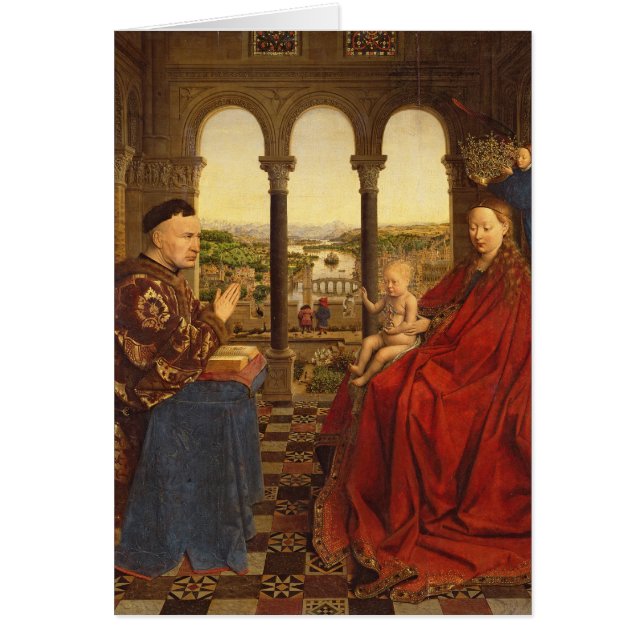 Rolinマドンナ、c.1435 (正面)