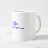 Roll Into Vibes ジャンボコーヒーマグカップ (正面右)