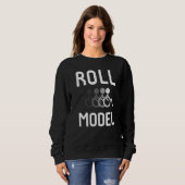 Roll Model Disability Awareness Pwd Wheelchair Mod スウェットシャツ (正面フル)