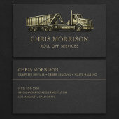 Roll Off Dumpster Services Professional  名刺