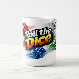Roll the Dice Motion Mug コーヒーマグカップ