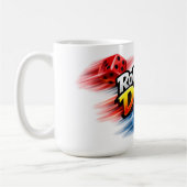 Roll the Dice Motion Mug コーヒーマグカップ (左)