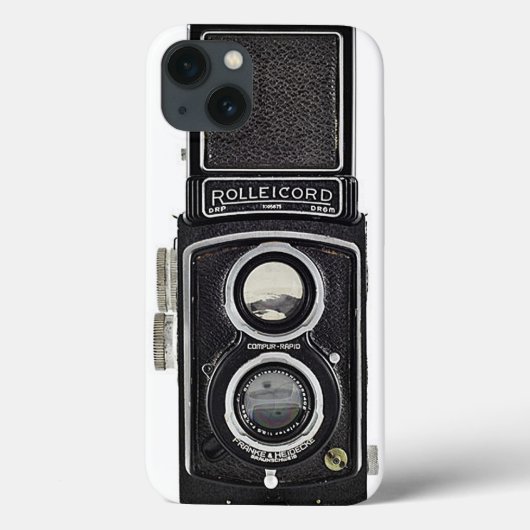 Rolleicord 2.8Fヴィンテージカメラ Case-Mate iPhoneケース (裏面)
