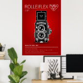 Rolleiflex 2,8F ポスター (ホームオフィス)