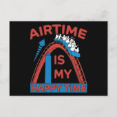 Roller Coaster Funny Amusement Park Gift ポストカード (正面)