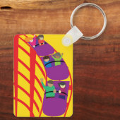 Roller Coaster Upclose キーホルダー (裏面)