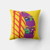 Roller Coaster Upclose クッション (裏面)