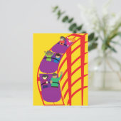 Roller Coaster Upclose ポストカード (スタンド正面)