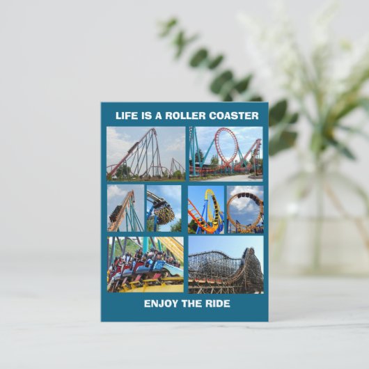 ROLLER COASTERS  ポストカード (スタンド正面)