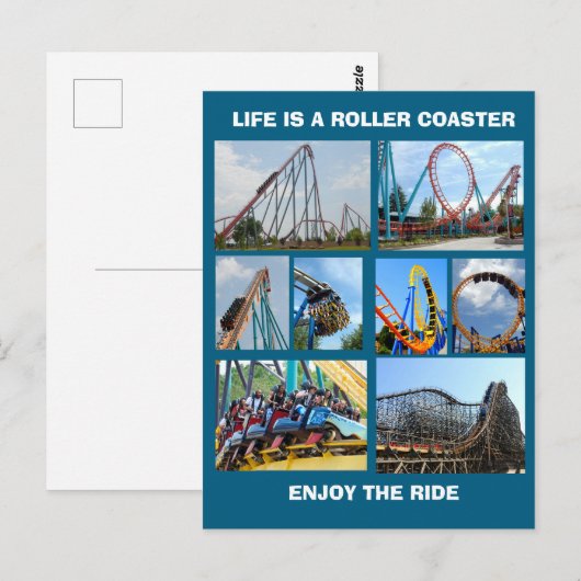 ROLLER COASTERS  ポストカード (正面/裏面)
