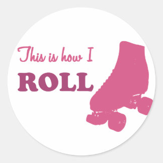 Roller Derby – 私は次の方法で転がす ラウンドシール
