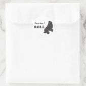 Roller Derby – 私は次の方法で転がす ラウンドシール (バッグ)