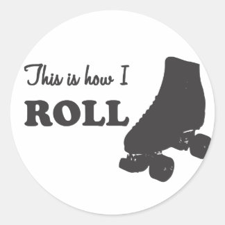 Roller Derby – 私は次の方法で転がす ラウンドシール