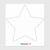 Roller Derby Jammer White Star Vinyl シール (シート)