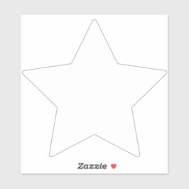 Roller Derby Jammer White Star Vinyl シール