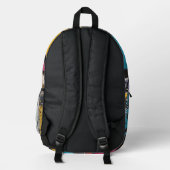 Roller Skate Backpack – Personalised text プリントバックパック (裏面)