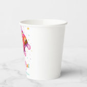 Roller Skate Let's Roll Skating Girl Birthday 紙コップ (左)