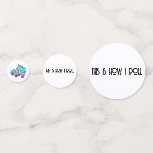 Roller Skates コンフェッティ (裏面)