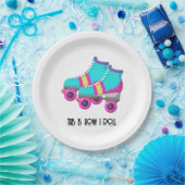 Roller Skates ペーパープレート (パーティー)