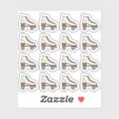 Roller Skating Boot Sport Fitness Exercise Planner シール (シート)