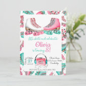 Roller Skating Invitation, Roller Skating Invite 招待状 (スタンド正面)