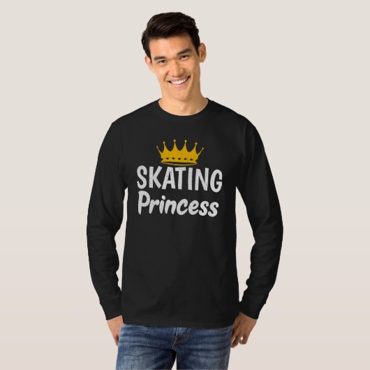 Roller Skating Princess Tシャツ (正面フル)