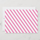 Roller Skating Unicorn Girl Magical Birthday Photo 招待状 (裏面)