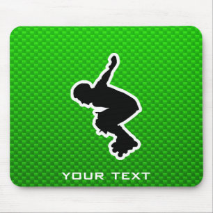 Rollerbladingの警察官 マウスパッド