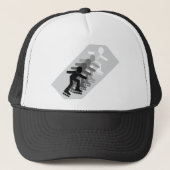 Rollerblading six times gradient キャップ (正面)