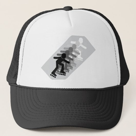 Rollerblading six times gradient キャップ (正面)