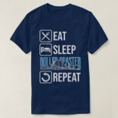 Rollercoaster Rollercoaster Amusement Park Gift Fa Tシャツ (デザイン正面)