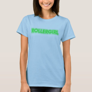 Rollergirlのティー Tシャツ