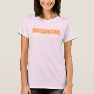 Rollergirlのティー Tシャツ