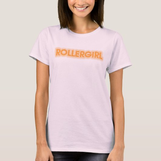 Rollergirlのティー Tシャツ (正面)