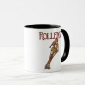 Rollergirlの妨害機 マグカップ (正面右)
