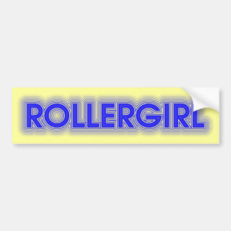 rollergirl バンパーステッカー