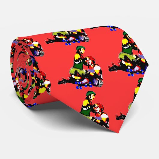 Rollergirlsのタイ ネクタイ (ロール)