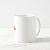 Rollettes mugブラックロゴ コーヒーマグカップ (正面右)