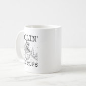 Rollin' Into 2026, 2026 Snarky New Year  コーヒーマグカップ (正面左)