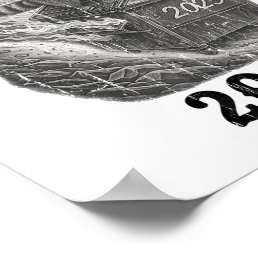 Rollin' Into 2026, 2026 Snarky New Year, Meme Racc ポスター (角)