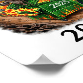 Rollin’ Into 2026 Dumpster Fire New Year Party Fun ポスター (角)