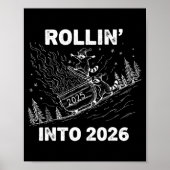 Rollin’ Into 2026 Dumpster Fire New Year Party Fun ポスター (正面)