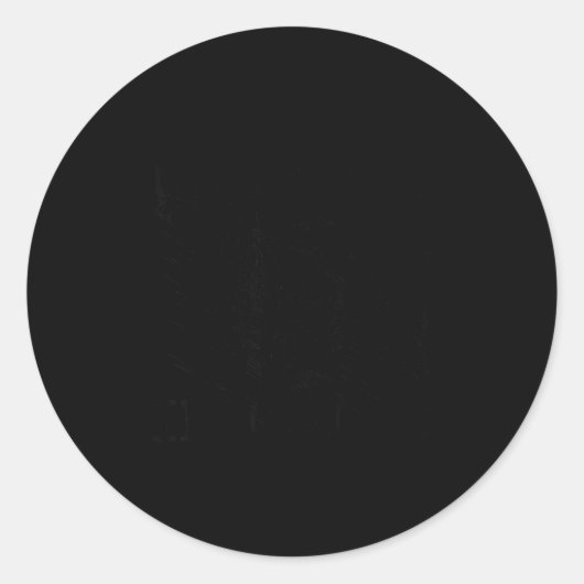 Rollin' Into 2026 Dumpster Fire New Year Party Fun ラウンドシール (正面)