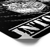 Rollin' Into 2026 Funny Raccoon Dumpster Fire Art  ポスター (角)