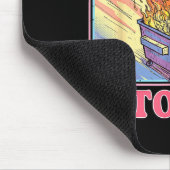 Rollin' Into 2026 Funny Raccoon Meme Happy New Yea マウスパッド (コーナー)