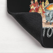 Rollin' Into 2026 Happy New Year Raccoon Men Women マウスパッド (コーナー)